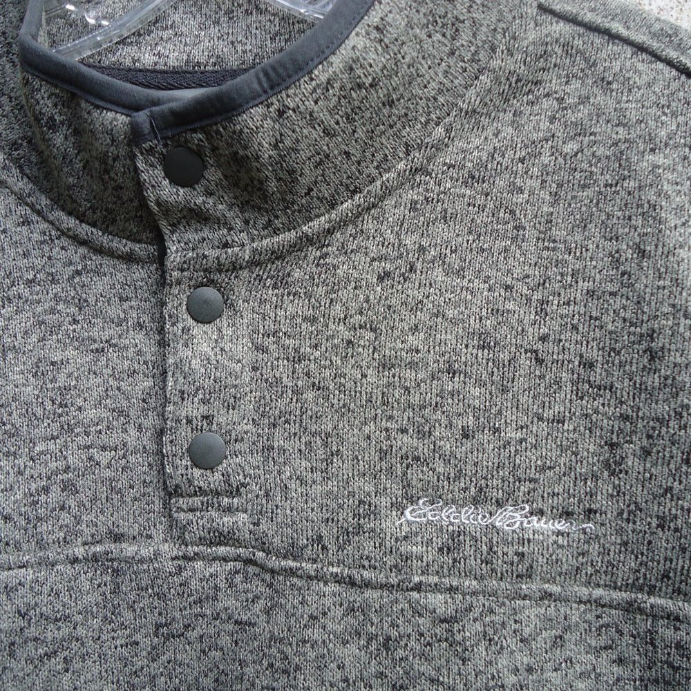 NWOT. SIZE XXL. Eddie Bauer Radiator fleece snap mock pullover. - Picture 7 of 16
